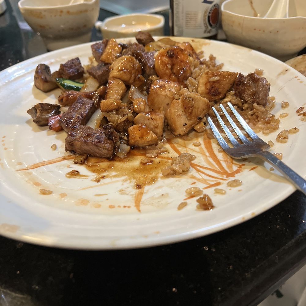 a plate of food on a table a plate of food on a table