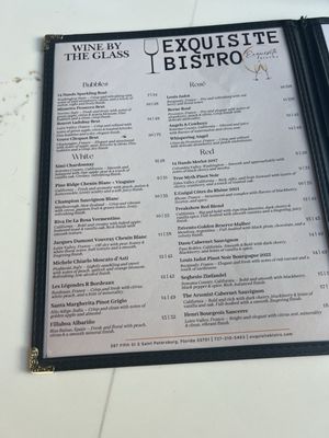 Menu photo 2 Exquisite Bistro St. Petersburg, FL Menu photo 2 Exquisite Bistro St. Petersburg, FL