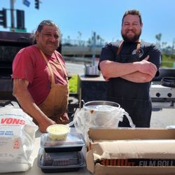 Wolf N' Bear Kitchen - Some bbq beasts!  Ernest and Dan!