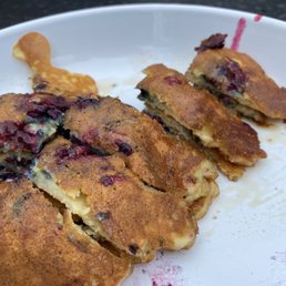 Blueberry pancakes