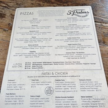 3 Palms Pizzeria - Hudson - Menus back side - Italian Near Me - Hudson, Ohio 3 Palms Pizzeria - Hudson - Menus back side - Italian Near Me - Hudson, Ohio