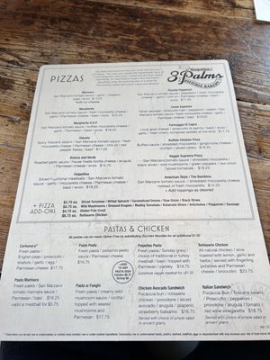 Menu photo 2 3 Palms Pizzeria - Hudson Hudson, OH Menu photo 2 3 Palms Pizzeria - Hudson Hudson, OH