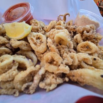 The Codmother Fish & Chips - The best calamari I've had in a long time and probably the best ever. - British Near Me - San Francisco, California The Codmother Fish & Chips - The best calamari I've had in a long time and probably the best ever. - British Near Me - San Francisco, California
