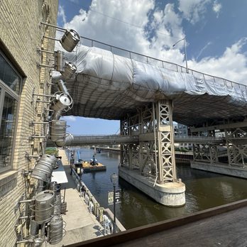 Lakefront Brewery - Too bad the bridge was under construction - Breweries Near Me - Milwaukee, Wisconsin