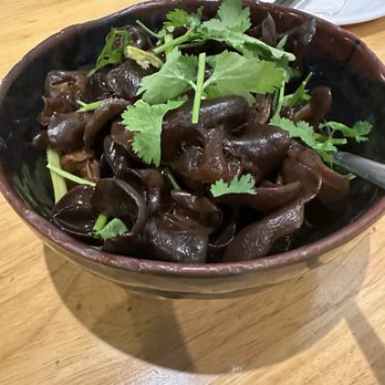 Hu's Cooking - Savory Black Wood Ear Mushroom spicy spicy spicy - Chinese Near Me - Houston, Texas