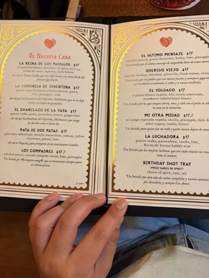 Menu photo 8 Con Amor Napa, CA