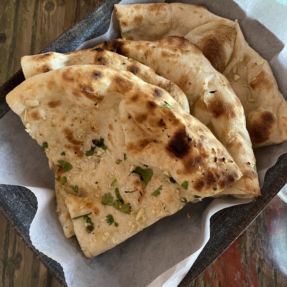 Garlic naan