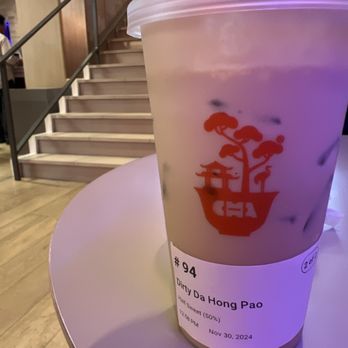 Cha Redefine - Dirty Da Hong Pao - Tea Rooms Near Me - Costa Mesa, California