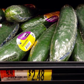 Walmart Supercenter - $2.48 Organic cucumber (price per piece). - Department Stores Near Me - Northborough, Massachusetts