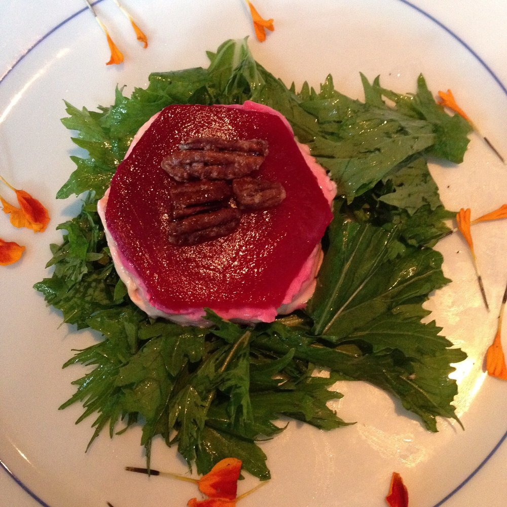 Rubicon - Beet and goat cheese timbal. - Cocktail Bars Near Me - Harrisburg, Pennsylvania Rubicon - Beet and goat cheese timbal. - Cocktail Bars Near Me - Harrisburg, Pennsylvania