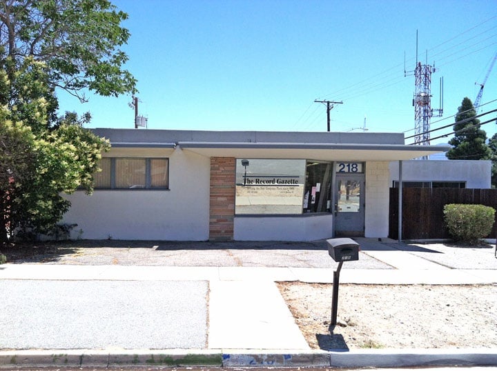 RECORDGAZETTE 218 N Murray St, Banning, California Print Media