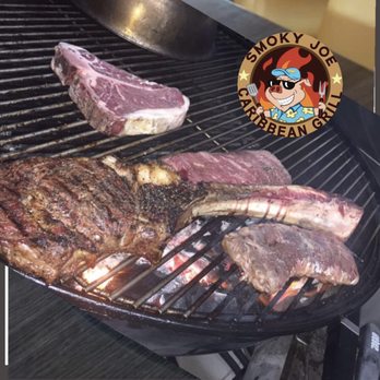 Smoky Joe Caribbean Grill - Tomahawk steak, grilled skirt steak and DryAged steak - Barbeque Near Me - Luquillo, Puerto Rico Smoky Joe Caribbean Grill - Tomahawk steak, grilled skirt steak and DryAged steak - Barbeque Near Me - Luquillo, Puerto Rico