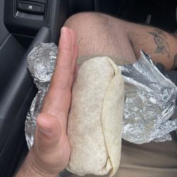 El Chapulin Oaxaqueno - Tiniest Carne Asada burrito ever.