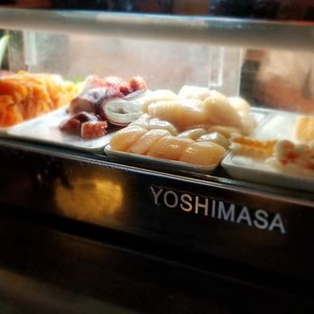 Imasa Sushi - Food to be cooked, viewed from the bar. - Sushi Bars Near Me - Davie, Florida