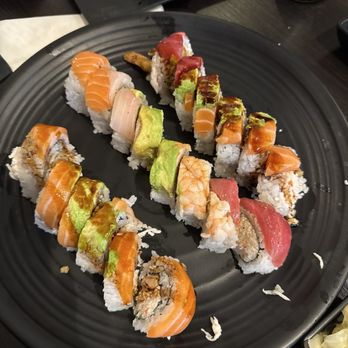Yoshi Sushi - Lexus (right), rainbow (middle), and Palmdale (left) - Sushi Bars Near Me - Palmdale, California