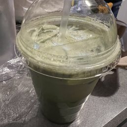 9/7/25 Green tea match latte