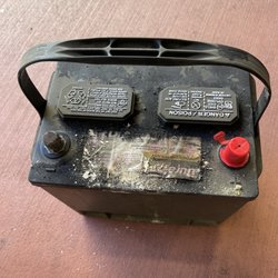 AutoZone Auto Parts - Their duralast car battery only lasted for one year this time.