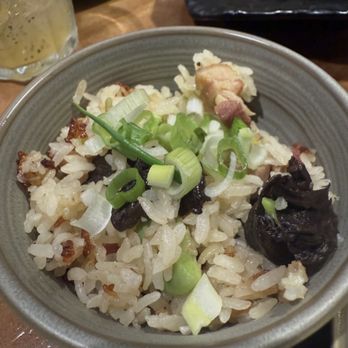 Ping’s Bistro - Fried Rice with Agaricus blazei & Ham&Seasonal Greens - Chinese Near Me - San Mateo, California