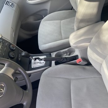 Black Tie Detailing - Interior of a car - Auto Detailing Near Me