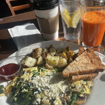 Crepeville - Athens scramble - Breakfast & Brunch Near Me - Davis, California