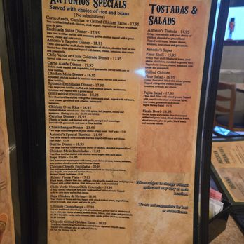 Antonio's Mexican Restaurant - Mexican Near Me - Fresno, California
