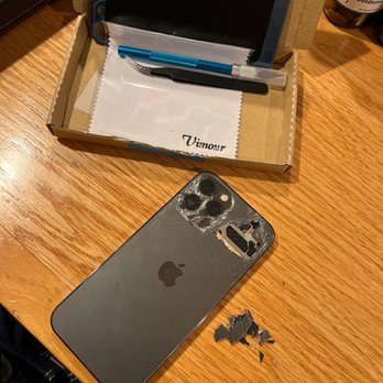CPR Cell Phone Repair Poway - Now I'm replacing back screen my self that I've bought for 17.00$ from Amazon,   Thanks for charging me and making me finish work my self! - Mobile Phone Repair Near Me - Poway, California