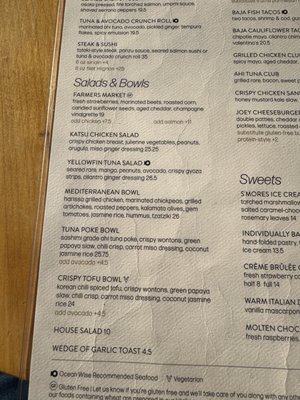 Menu photo 1 JOEY Polo Park Winnipeg, MB