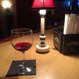 Cool, crooner ambiance in the bar.