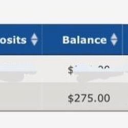 Garvey 76 - My bank statement