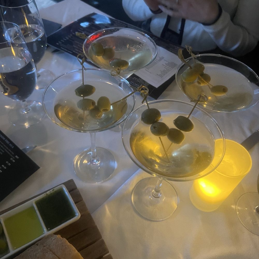 Mare - Hot & Dirty Martini - Seafood Near Me - Boston, Massachusetts Mare - Hot & Dirty Martini - Seafood Near Me - Boston, Massachusetts