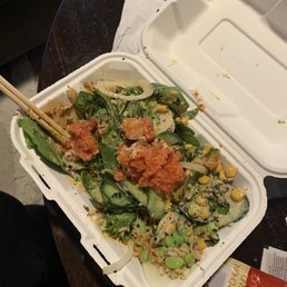Large 1/2 Salad and 1/2 Rice Bowl Large 1/2 Salad and 1/2 Rice Bowl