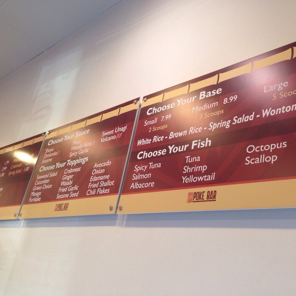 Poki Bar - Arcadia - Menu as of 6/23/2016 - Sushi Bars Near Me - Arcadia, California Poki Bar - Arcadia - Menu as of 6/23/2016 - Sushi Bars Near Me - Arcadia, California