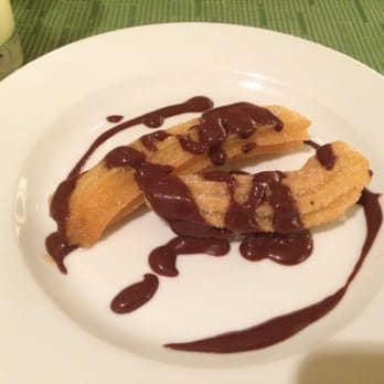 Oceano - Their churros con chocolate served during dinner buffet was sooo good! - Seafood Near Me - Cancún, ROO Oceano - Their churros con chocolate served during dinner buffet was sooo good! - Seafood Near Me - Cancún, ROO
