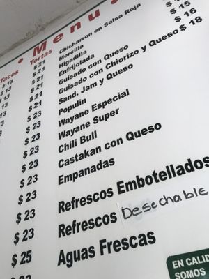 Menu photo 6 Wayan'e Mérida, YUC Menu photo 6 Wayan'e Mérida, YUC