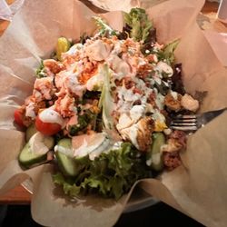 Crispy chicken salad