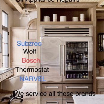 Sir Appliance Repair - Repair service for Subzero, Wolf, Bosch, Thermador, and Marvel. - Appliances & Repair Near Me Sir Appliance Repair - Repair service for Subzero, Wolf, Bosch, Thermador, and Marvel. - Appliances & Repair Near Me