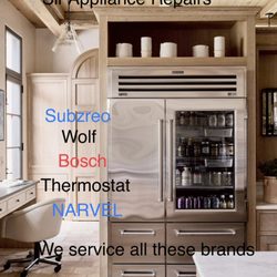 Sir Appliance Repair - Repair service for Subzero, Wolf, Bosch, Thermador, and Marvel.