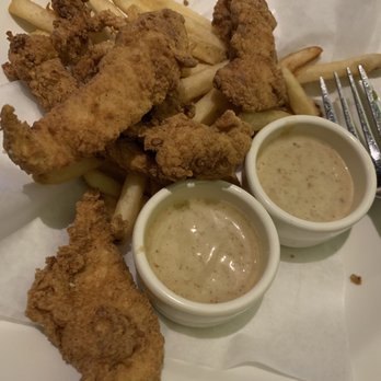 Yard House - Chicken tenders and fries appetizer - New American Near Me - Atlanta, Georgia Yard House - Chicken tenders and fries appetizer - New American Near Me - Atlanta, Georgia