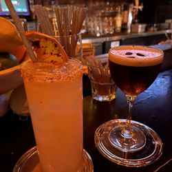 Casements - Paloma #8 and an Irish Espresso Martini at Casements in San Francisco.