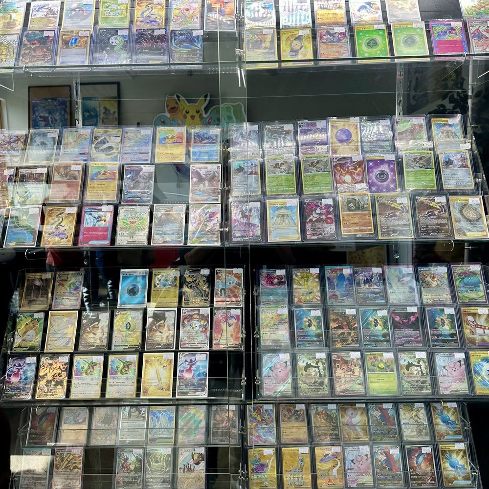 Indigo Plateau - So, many Pokémon cards. - Hobby Shops Near Me - Dallas, Texas