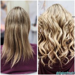 Salon Fresh - 22" genius weft hidden bead extensions.