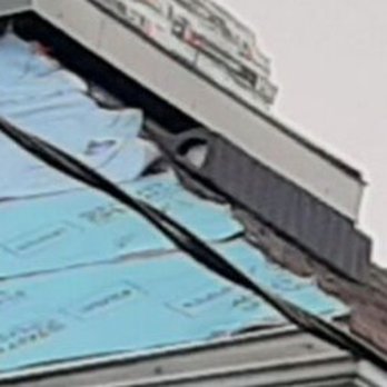 Remember Me Roofing - all deck protection sliced open at hips - Roofing Near Me - Ottawa, Ontario