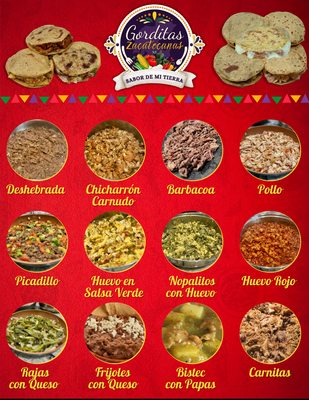 Menu photo 1 Gorditas Zacatecanas Hempstead, TX