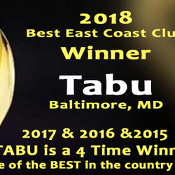 Tabu Social Club - 2018 Winner for the 4th Year