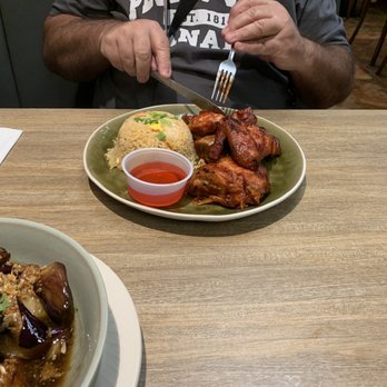 Thai BBQ - Chicken with shrimp rice - Thai Near Me - Las Vegas, Nevada