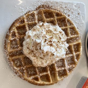 La Luna Cafe - Horchata Waffle - it was soooo good - Coffee & Tea Near Me - Sioux Falls, South Dakota