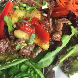 Thai Chilli Pepper - Yum Beef with Fresh Organic Mix