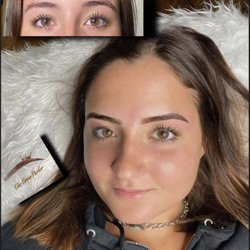 The Brow Parlor - Ombre Powder Brows is a semi permanent tattoo of the eyebrows