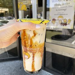Happy Lemon - Okinawa milk tea without boba