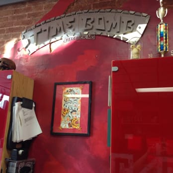 Time Bomb Tattoos & Curiosities - Even the walls are works of art - Tattoo Near Me - Frederick, Maryland